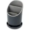 Image de Égouttoir à couverts en plastique gris