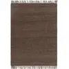 Image de Tapis design en jute marron 120x170 cm