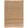 Image de Tapis design en jute beige foncé 120x170 cm