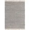 Image de Tapis de salon en jute gris 120x170 cm