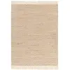 Image de Tapis de salon en jute beige 120x170 cm