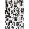 Image de Tapis moderne tissé plat Bleu 200x290 cm