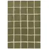 Image de Tapis de salon en laine vert 200x290 cm