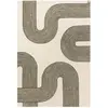 Image de Tapis moderne tufté main en laine Vert 120x170 cm