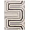 Image de Tapis de salon vintage gris 120x170 cm