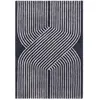 Image de Tapis moderne tufté main en laine Bleu 120x170 cm
