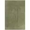 Image de Tapis de salon moderne vert 120x170 cm