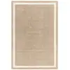 Image de Tapis de salon moderne en laine beige 200x290 cm