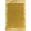 Image de Tapis moderne en laine fait main jaune 120x170 cm