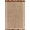 Image de Tapis moderne en laine tissé main rouge 120x170 cm