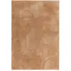 Image de Tapis de salon moderne marron 120x170 cm
