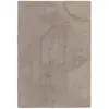 Image de Tapis de salon moderne gris 120x170 cm