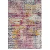 Image de Tapis tissé plat moderne Rose 080x150 cm