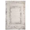 Image de Tapis tissé plat moderne Gris 120x160 cm