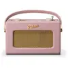 Image de Radio DAB-FM bluetooth portable rétro rose sombre