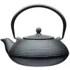 Image de Théière Avec Panier à Infusion Métal Noir 900ml