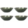 Image de Bols à pâtes en grès Jardin, lot de 4, 20cm, vert