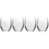 Image de Lot De 4 Verres à Vin Sans Pied Verre Transparent 350ml