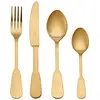 Image de Ensemble de couverts Soho Gold en acier inoxydable, 16 pièces