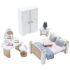 Image de Chambre à coucher pour maison de poupées