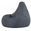 Image de Pouf inclinable à dossier haut intérieur et extérieur gris anthracite