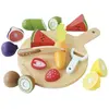 Image de Aliments en bois à découper