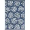 Image de Tapis moderne bleu 120x170 cm