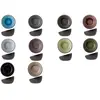 Image de Lot de 10 Bols ovales en Grès, multicolore, D16XH9,5 cm