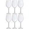 Image de Lot de 6 Verres à Vin, transparent, 36 cl