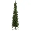 Image de Sapin de noël artificiel en plastique vert 46.5x46.5x240 cm