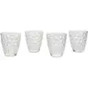 Image de Lot de 4 verre à boire transparent en verre 22cl