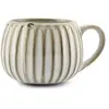 Image de Tasse beige en grès 40cl