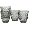 Image de Lot de 4 verre à boire gris en verre 22cl
