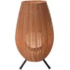 Image de Lampe de table rechargeable extérieur acrylique naturel