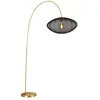 Image de Lampadaire polyester noir