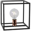 Image de Lampe à poser métal h25cm noir
