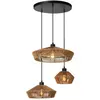 Image de Lucide YUNKAI Suspension Diam. 60 cm 3xE27 Naturel