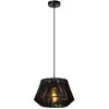 Image de Suspension coton 1 lumi ¨re noir