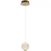 Image de Suspension verre 1 lumière verre transparent