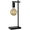 Image de Lampe à poser métal h52cm noir