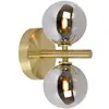 Image de Applique 2 lumières h24.5cm laiton