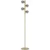 Image de Lampadaire 4 lumières h154cm laiton