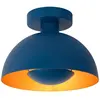 Image de Plafonnier métal bleu