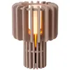 Image de Lampe de table feutrine taupe
