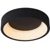 Image de Plafonnier métal noir 30 cm