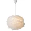 Image de Suspension 1xE27 blanc