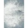 Image de Tapis en laine gris/bleu 125 x 180 cm