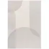 Image de Tapis en laine gris et beige 200 x 300 cm