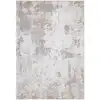 Image de Tapis en coton et en laine gris 200 x 300 cm