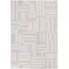 Image de Tapis en laine beige 120 x 170 cm